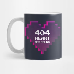 HEART NOT FOUND Mug